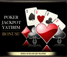 poker jackpot bonusu alın!